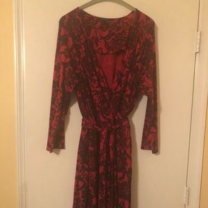 Women’s Lands End floral sheath - size 18